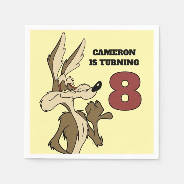WILE E. COYOTE™ Looking Proud Pappersservett (Framsidan)