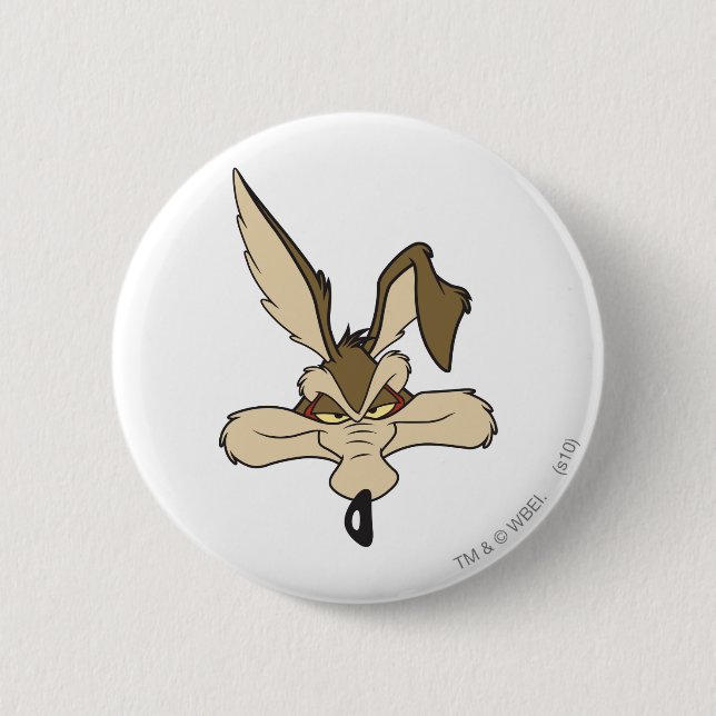 WILE E. COYOTE™ Nöjd huvudskott Knapp (Framsida)