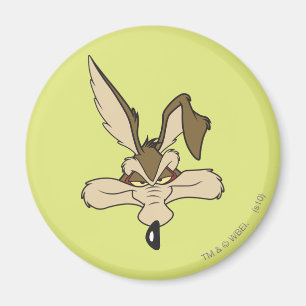 Wile E. Coyote Nöjd Huvudskott Magnet