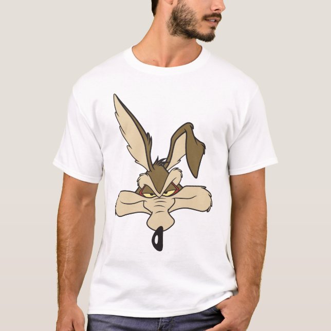 WILE E. COYOTE™ Nöjd huvudskott Tee (Framsida)