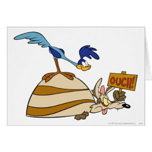 WILE E. COYOTE™ och ROAD SPRINGER™ Boulder Hälsningskort