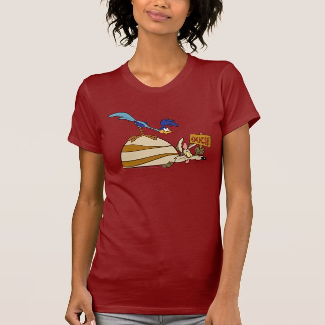 WILE E. COYOTE™ och ROAD SPRINGER™ Boulder Tee (Framsida)