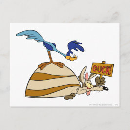 WILE E. COYOTE™ och ROAD SPRINGER™ Boulder Vykort