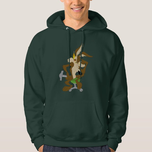 WILE E. COYOTE™ Planering Hoodie (Framsida)