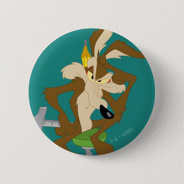 WILE E. COYOTE™ Planering Knapp (Framsida)