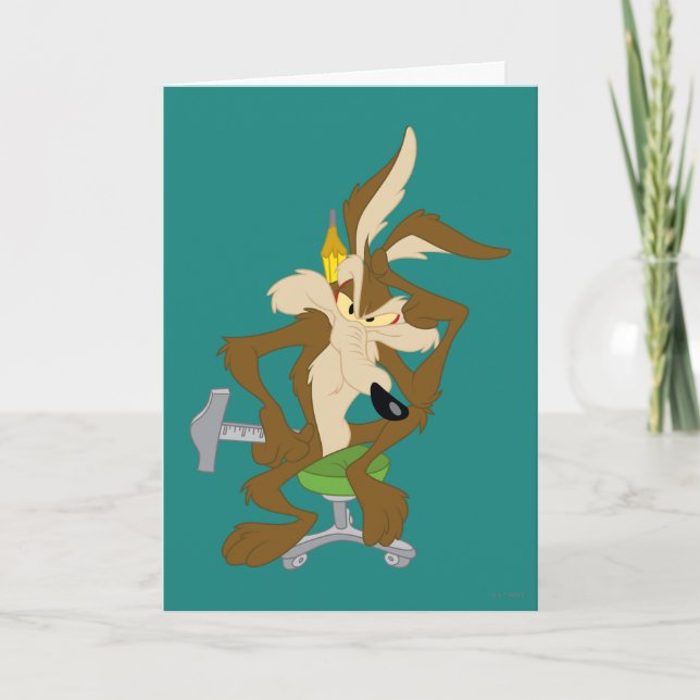WILE E. COYOTE™ Planering Kort (Framsida)
