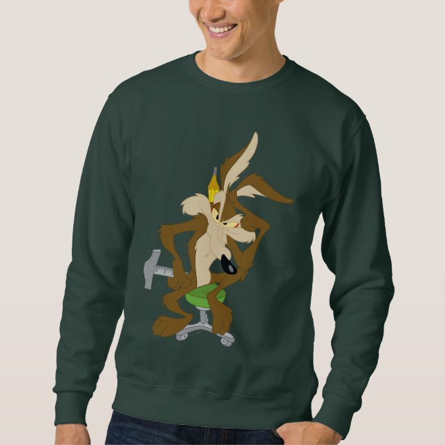 WILE E. COYOTE™ Planering Lång Ärmad Tröja (Framsida)