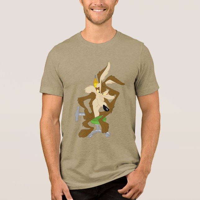 WILE E. COYOTE™ Planering T Shirt (Framsida)