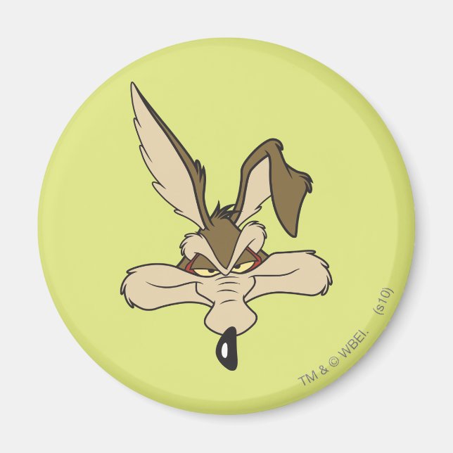 Wile E. Coyote Pleased Head Shot Magnet (Framsidan)