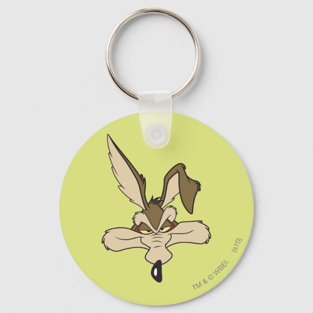 WILE E. COYOTE™ Pleed Head Shot Nyckelring (Framsida)