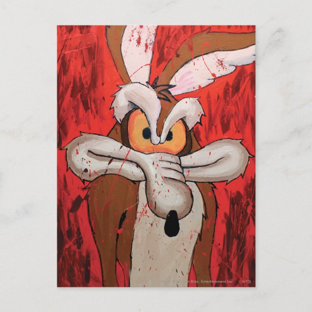 WILE E. COYOTE™ Red Fury Vykort (Framsida)