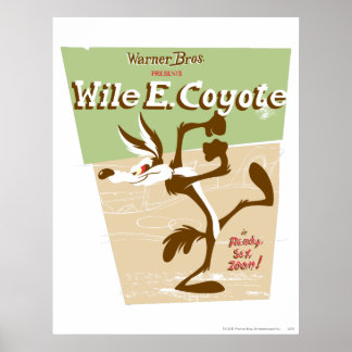 WILE E. COYOTE™ Redo, Set, Zoom! Poster