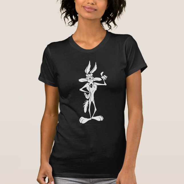 WILE E. COYOTE™ Skapar en punkt T Shirt (Framsida)