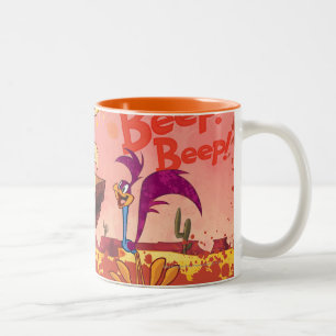 WILE E. COYOTE™ & SPRINGER™ BEEP BEEP!™ Två-Tonad MUGG
