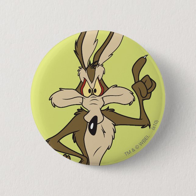 Wile E. Coyote Stall Tall Knapp (Framsida)