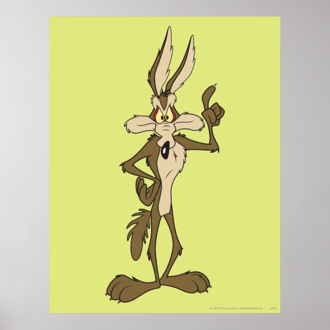 Wile E. Coyote Stall Tall Poster (Framsidan)