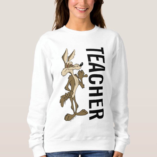 WILE E. COYOTE™ Teacher T Shirt (Framsida)
