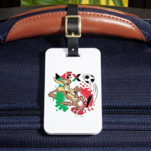 WILE E. COYOTE™ Team Mexico Fotbollsgrafik Bagagebricka