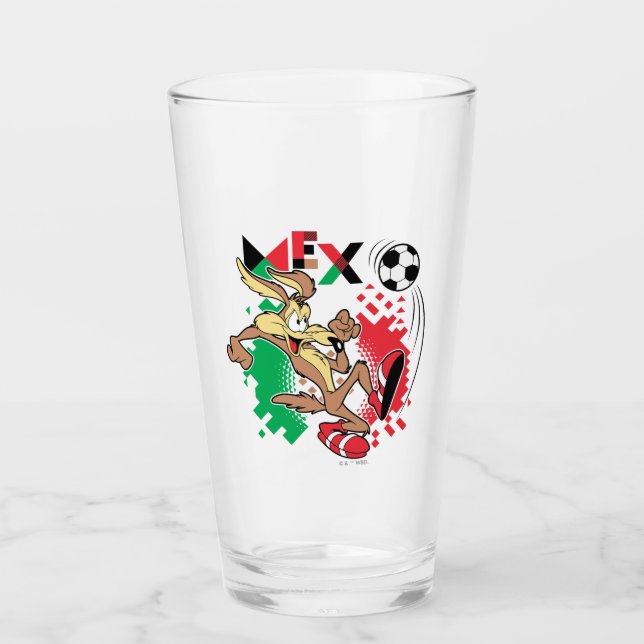 WILE E. COYOTE™ Team Mexico Fotbollsgrafik Glaskopp (Framsida)