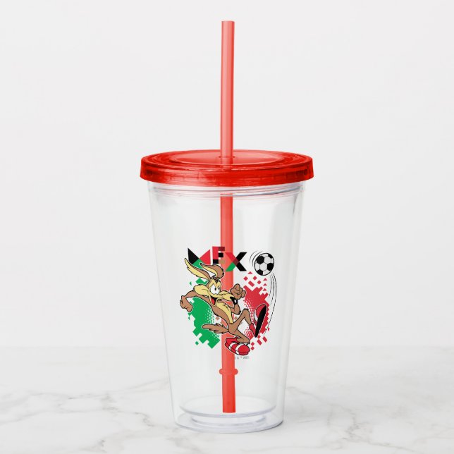 WILE E. COYOTE™ Team Mexico Fotbollsgrafik Take Away Mugg (Framsida)