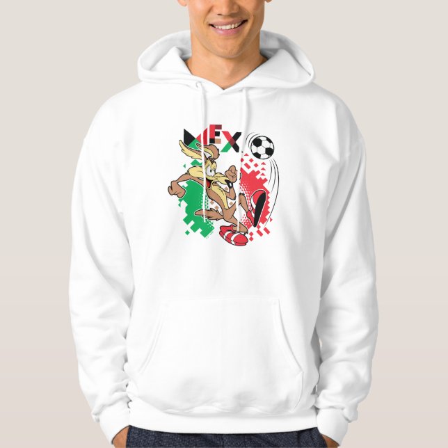 WILE E. COYOTE™ Team Mexico Soccer Graphic Hoodie (Framsida)
