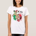 WILE E. COYOTE™ Team Mexico Soccer Graphic T Shirt<br><div class="desc">Check out WILE E. COYOTE™ playing soccer for Team Mexico! Wear this on a fun graphic tee,  mug,  or tote bag! Shop this design on even more custom Zazzle gifts!</div>