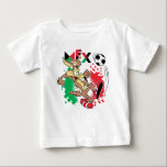 WILE E. COYOTE™ Team Mexico Soccer Graphic T Shirt<br><div class="desc">Check out WILE E. COYOTE™ playing soccer for Team Mexico! Wear this on a fun graphic tee,  mug,  or tote bag! Shop this design on even more custom Zazzle gifts!</div>