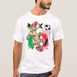 WILE E. COYOTE™ Team Mexico Soccer Graphic T Shirt<br><div class="desc">Check out WILE E. COYOTE™ playing soccer for Team Mexico! Wear this on a fun graphic tee,  mug,  or tote bag! Shop this design on even more custom Zazzle gifts!</div>