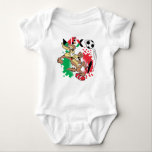 WILE E. COYOTE™ Team Mexico Soccer Graphic T Shirt<br><div class="desc">Check out WILE E. COYOTE™ playing soccer for Team Mexico! Wear this on a fun graphic tee,  mug,  or tote bag! Shop this design on even more custom Zazzle gifts!</div>