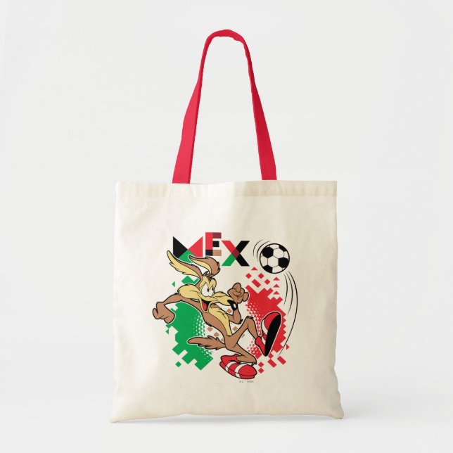 WILE E. COYOTE™ Team Mexico Soccer Graphic Tygkasse (Framsidan)