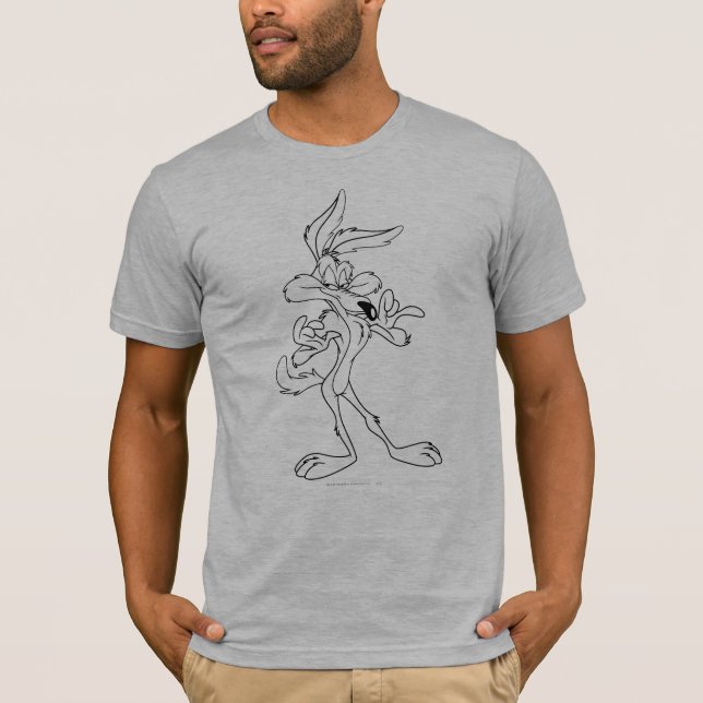 WILE E. COYOTE™ Tittar hyrt Tröja (Framsida)