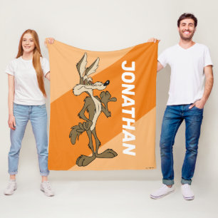 WILE E. COYOTE™ Tittar stolt Fleecefilt