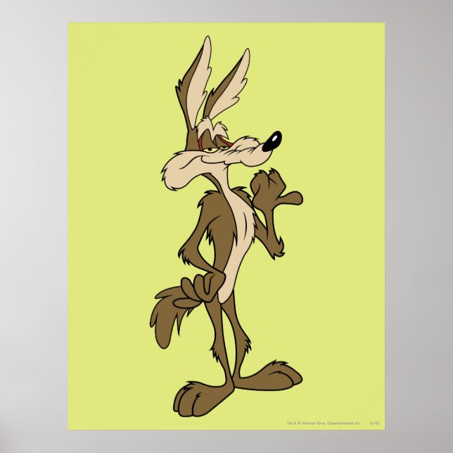 WILE E. COYOTE™ Tittar stolt Poster (Framsidan)