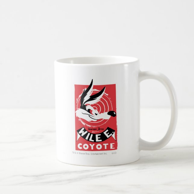 WILE E. COYOTE™ Warner Bros. Presenter poster Kaffemugg (Höger)