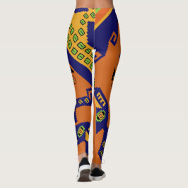 Wilely Crazy Colorful Leggings