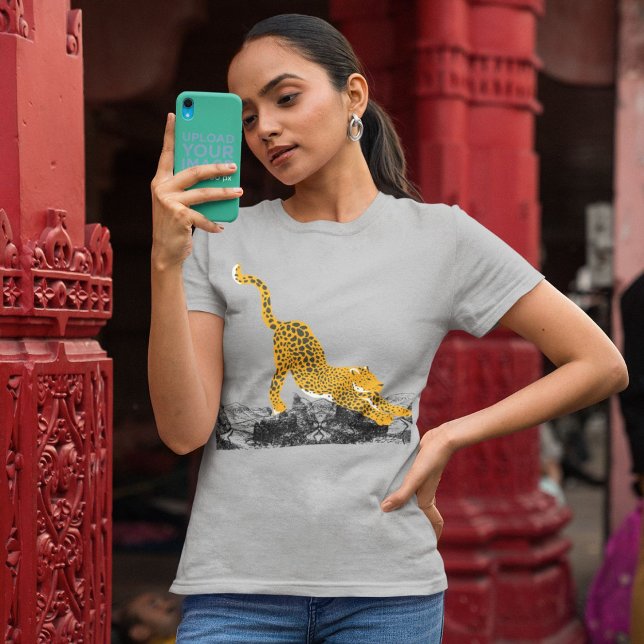 Wilely Fashionable Cheetah Graphic Tee (Skapare uppladdad)