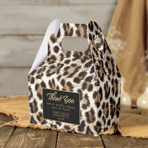Wilely Lycklig Tack White Leopard ID1157 Presentaskar