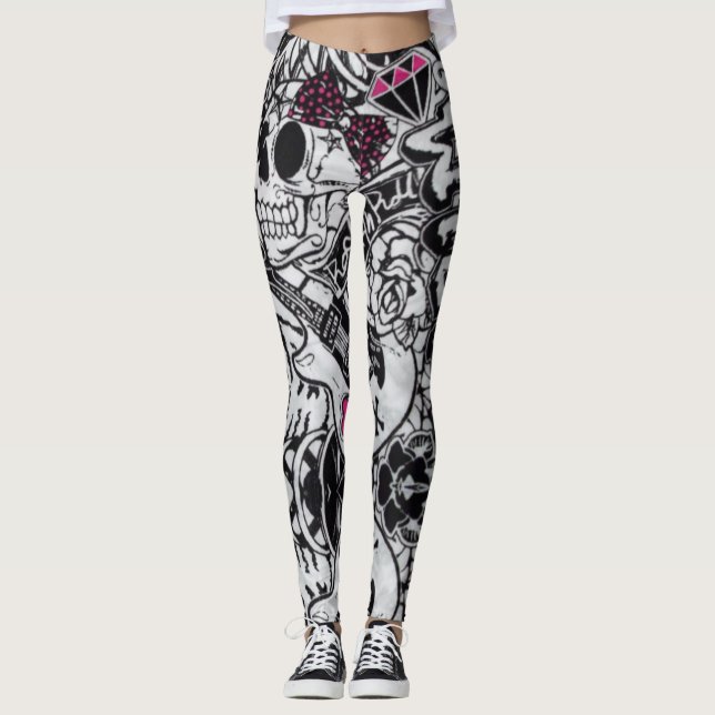 Wilely Rock and roll Leggings (Framsida)
