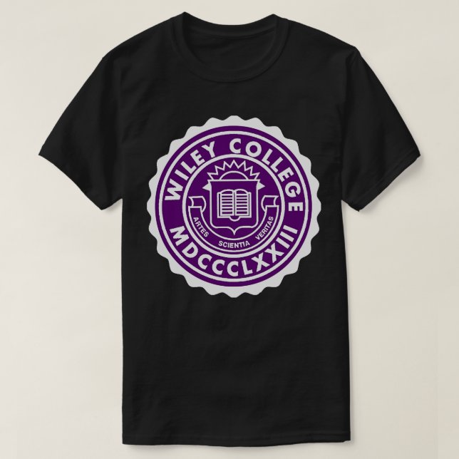 Wiley 1879 College Apparel T Shirt (Design framsida)