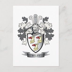 Wiley Family Crest Jackar av Arm Vykort