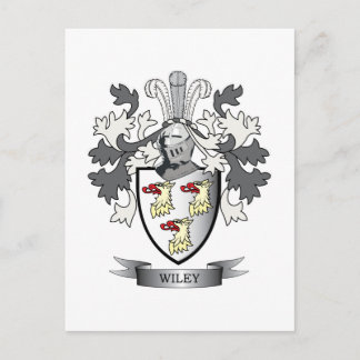 Wiley Family Crest Jackar av Arm Vykort