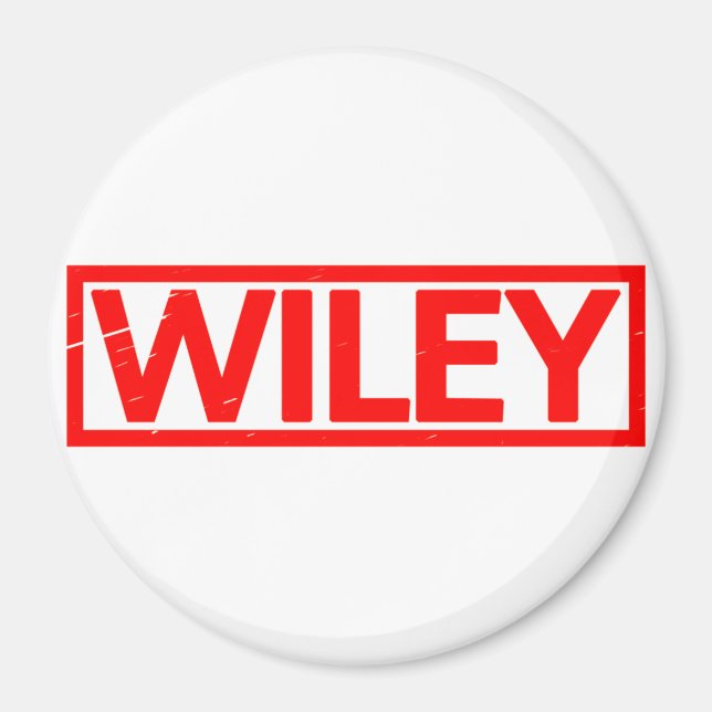 Wiley Frimärke Magnet (Framsidan)