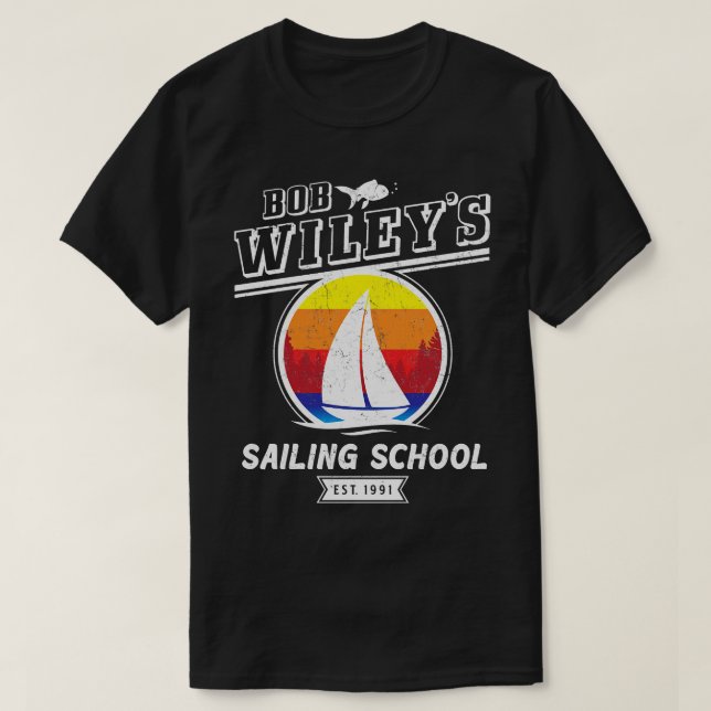 Wileys Sailing School T Shirt (Design framsida)