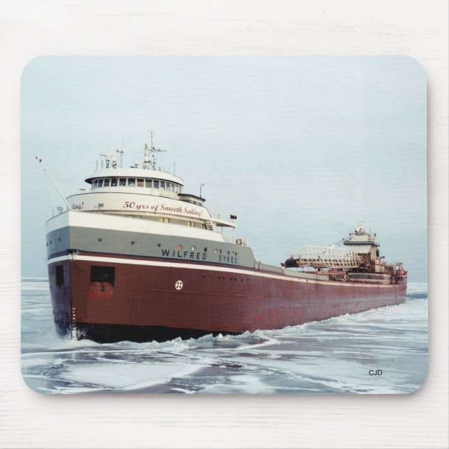 Wilfred Sykes 50 år mousepad Musmatta (Framsidan)