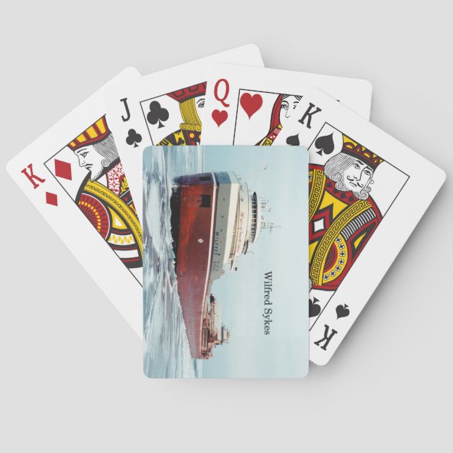 Wilfred Sykes 50-åriga kort Kortlek (Baksidan)