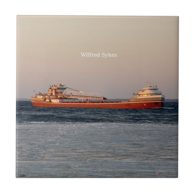 Wilfred Sykes Kakelplatta (Framsidan)