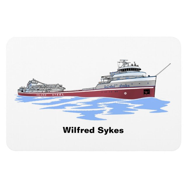 Wilfred Sykes self unloader Inland Magnet (Horisontell)