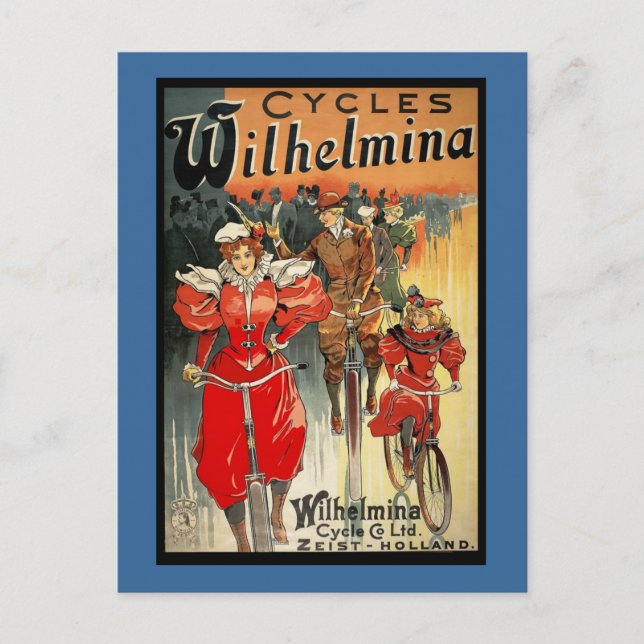 Wilhamena Cycles Vykort (Framsida)