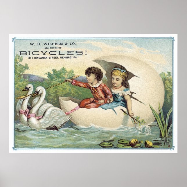 Wilhelm Bicycles Poster (Framsidan)