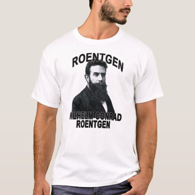 Wilhelm Conrad Roentgen.png T Shirt (Framsida)